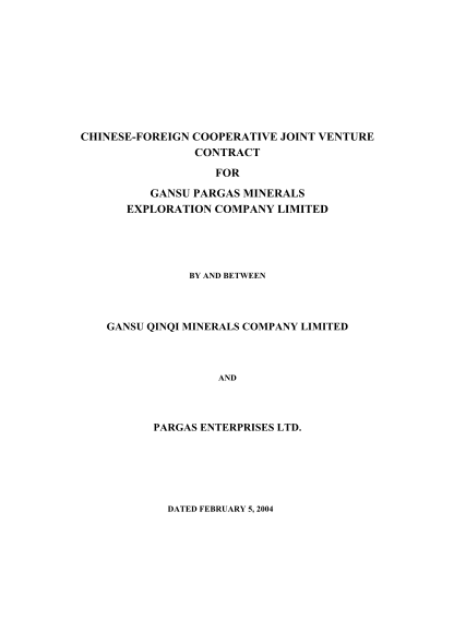 35103402-chinese-foreign-cooperative-joint-venture-contract-for-gansu