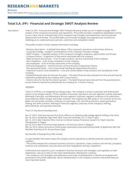 35103997-total-sa-fp-financial-and-strategic-swot-analysis-review