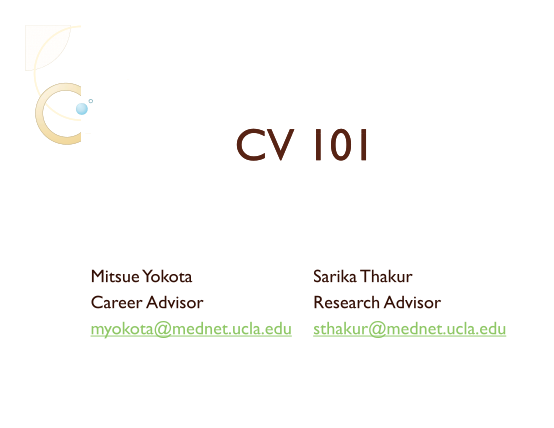 35107217-cv-101-medical-student-resources-uclaedu-medstudent-ucla