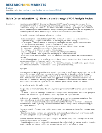 35109025-nokia-corporation-nok1v-financial-and-strategic-swot-analysis-review