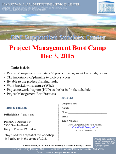 351249897-project-management-boot-camp-dec-3-2015-pennsylvania-dbe