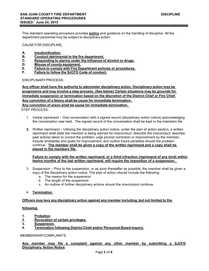 127 Sample Letter Of Reprimand page 7 - Free to Edit, Download & Print ...