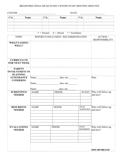 32 Staff Meeting Agenda Minutes Template Free To Edit Download Print Cocodoc