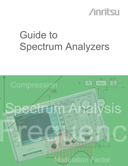 35153961-guide-to-spectrum-analyzers-anritsu