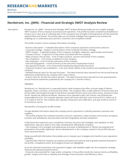 35156959-fillable-nordstrom-swot-analysis-form