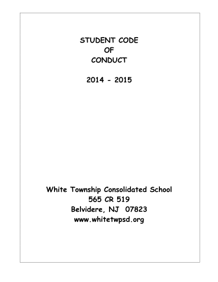 351760108-code-of-conduct-pdf-white-township-consolidated-school-district-whitetwpsd