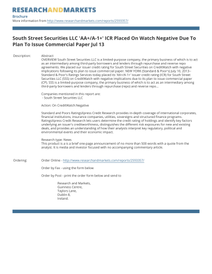 35188807-south-street-securities-llc-aa-a-1-icr-placed-on-watch-negative-due-to