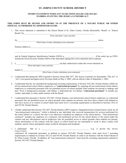 35200325-fillable-sworn-statement-under-section-287133-florida-statutes-jessica-lunford-act-form