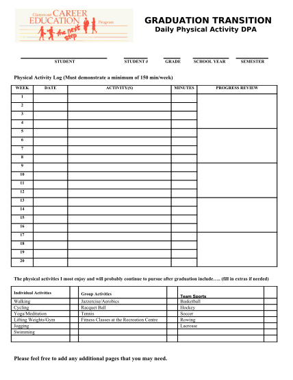 14-physical-activity-log-for-students-free-to-edit-download-print