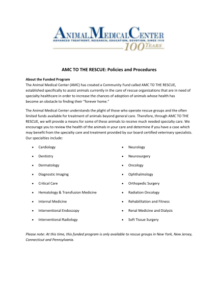 352697847-amc-to-the-rescue-policies-and-procedures-animal-medical-amcny