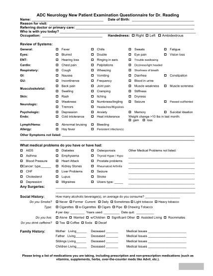 352953786-adc-neurology-new-patient-examination-questionnaire-for-dr