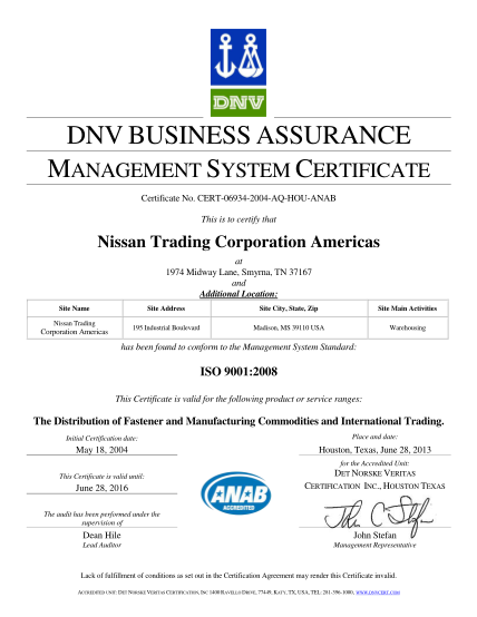 352981426-dnvbusinessassurance-nissan-trading-corporation-americas