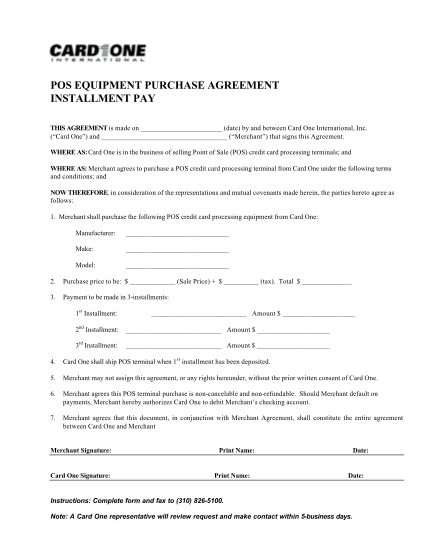 35330783-pos-equipment-purchase-agreement-installment-pay-card-one