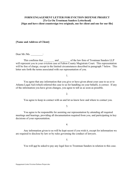 35360096-form-engagement-letter-for-eviction-defense-project