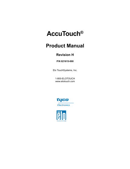 35365070-accutouch-product-guide-elo-touchsystems