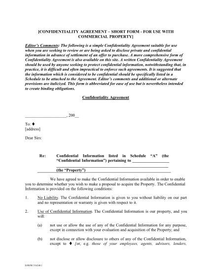 35404228-confidentiality-agreement-short-form-bcrelinks