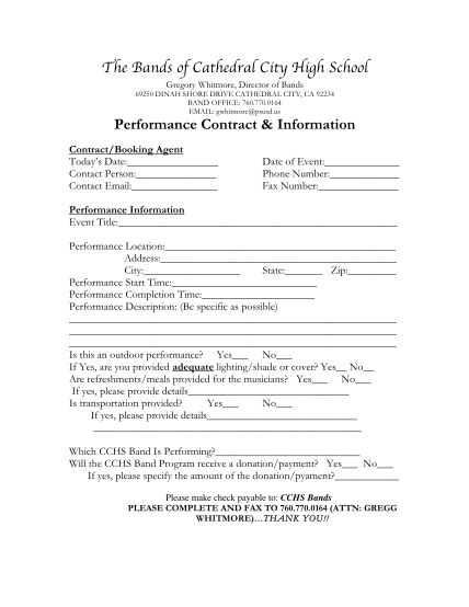 61 performance agreement template page 3 Free to Edit Download