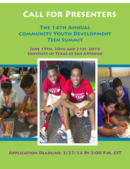 355318864-call-for-presenters-texas-network-of-youth-services-tnoys