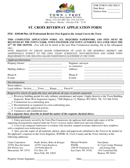 355421642-st-croix-riverway-application-form-town-of-troy-townoftroy