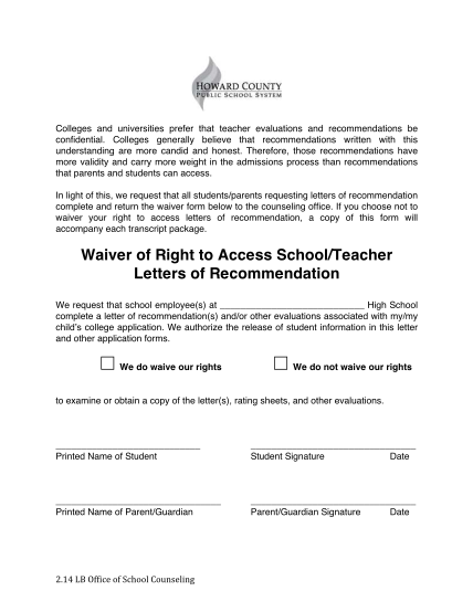 355767027-waiver-of-right-to-access-letters-of-recommendation-students-and-parents-chs-hocoschools