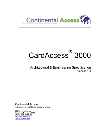 35577453-cardaccess-3000-napco-security-technologies