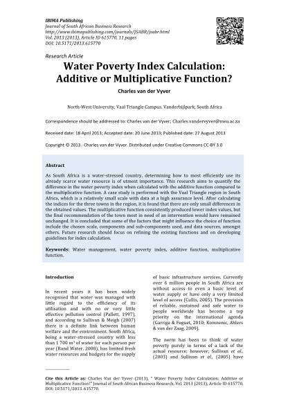 35602476-water-poverty-index-calculation-additive-or-ibima-publishing