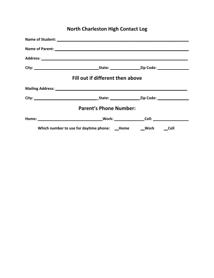 356165993-north-charleston-high-contact-log-fill-out-if-different-then-above