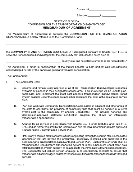 356482391-memorandum-of-agreement-form-florida-department-of-bb-dot-state-fl
