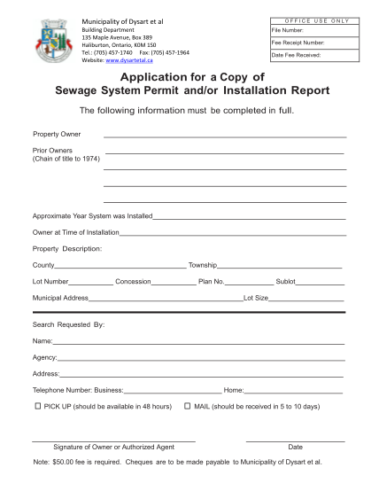 356870956-application-for-a-copy-of-sewage-system-permit-andor-installation