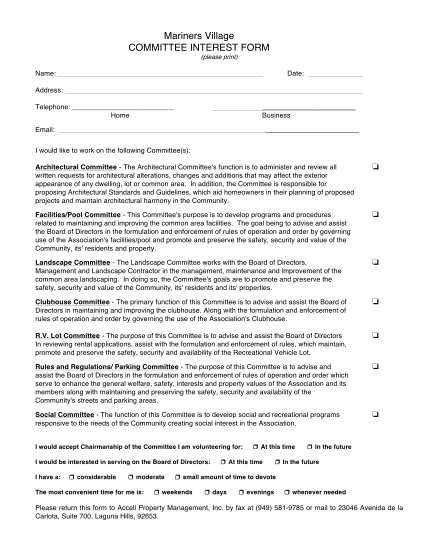 356914758-mariners-village-committee-interest-form