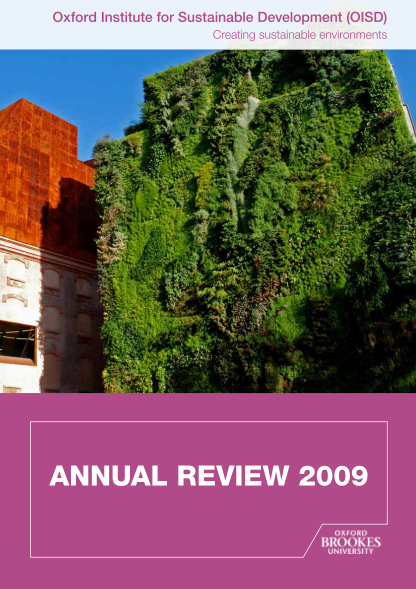 356961072-oisd-annual-review-2009-oxford-institute-for-sustainable-oisd-brookes-ac