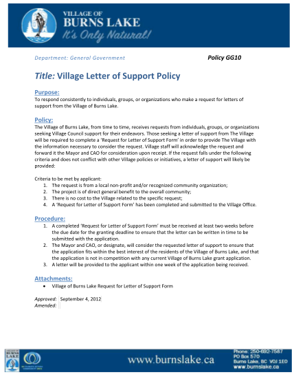 356966339-title-village-letter-of-support-policy-burns-lake-municipal-office-office-burnslake