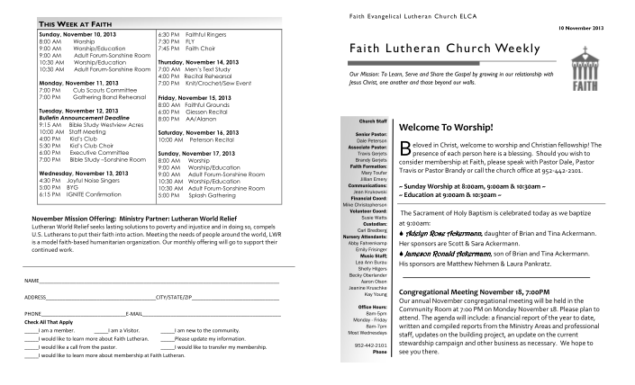 357314539-f-a-i-t-h-e-v-an-ge-l-i-c-a-l-l-u-t-h-e-ra-n-ch-u-r-ch-e-l-c-a-this-week-at-faith-sunday-november-10-2013-800-am-worship-900-am-worshipeducation-900-am-adult-forumsonshine-room-1030-am-worshipeducation-1030-am-adult-forumsonshine