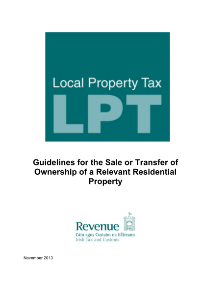 357508518-guidelines-for-the-sale-or-transfer-of-ownership-of-a-relevant-residential-property-guidelines-for-the-sale-or-transfer-of-ownership-of-a-relevant-residential-property-ohanlontax