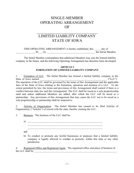 3580204-iowa-single-member-limited-liability-company-llc-operating-agreement
