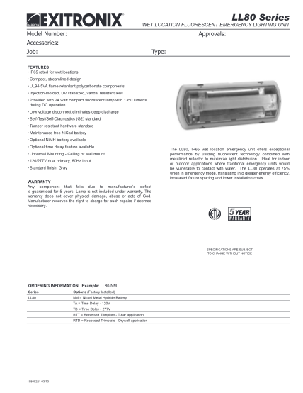 358193406-ll80-series-wet-location-fluorescent-emergency-lighting-unit-model-number-accessories-job-type-approvals-features-ip65-rated-for-wet-locations-compact-streamlined-design-ul945va-flame-retardant-polycarbonate-components