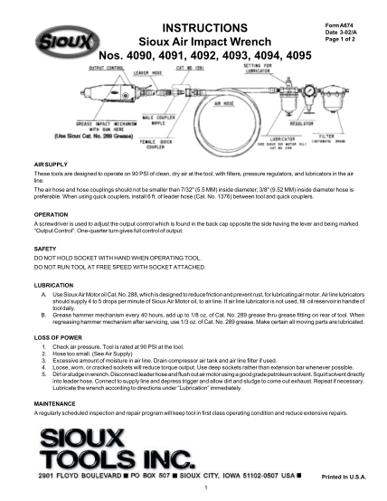 358361464-instructions-form-a674-date-3-02a-sioux-air-impact-wrench-toolsmith