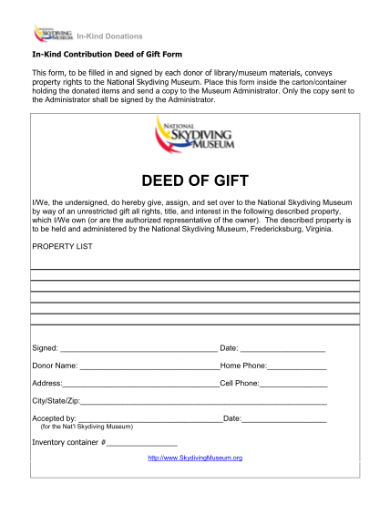 358427703-in-kind-donation-deed-of-gift-formpdf-skydivingmuseum