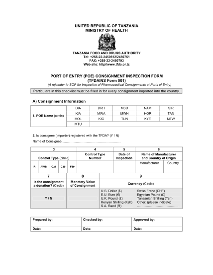 358908872-tfdains-001-port-of-entry-consignment-inspection-form
