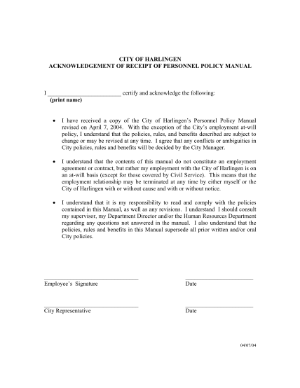 35910953-a-acknowledgement-receipt-of-personnel-policy-manual