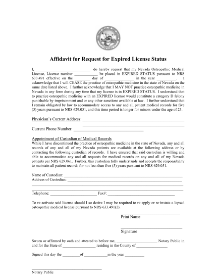 36120053-fillable-sample-affidavit-that-i-did-not-practice-with-expired-license-form