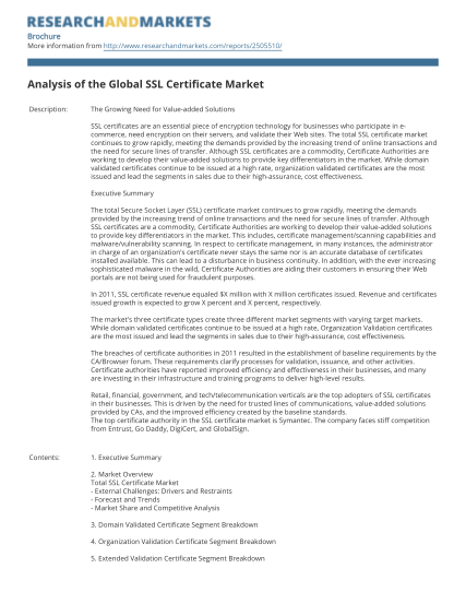 36165297-analysis-of-the-global-ssl-certificate-market-research-and-markets