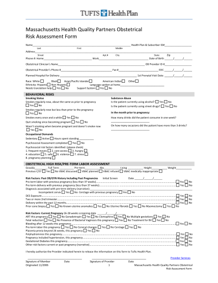 36176944-obstetrical-risk-assessment-form