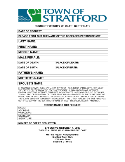36286340-request-for-certified-copy-of-a-death-certificate-town-of-stratford