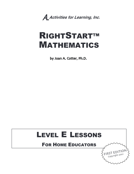 363065439-rs1-level-e-objectives-and-sample-lesson-rightstart