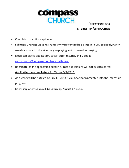 36432014-compass-church-internship-applicationpdf-razorplanet