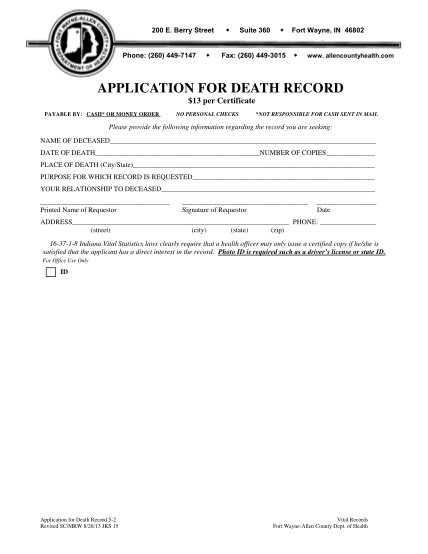 36440801-death-certificate-application-fort-wayne-allen-county-department