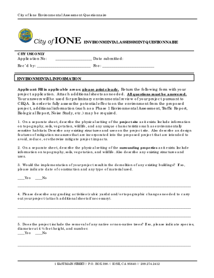 36441099-city-of-ione-environmental-assessment-questionnaire