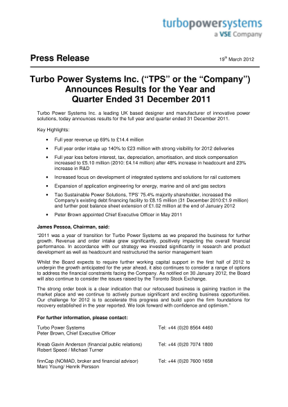 364775366-template-for-press-release-turbo-power-systems