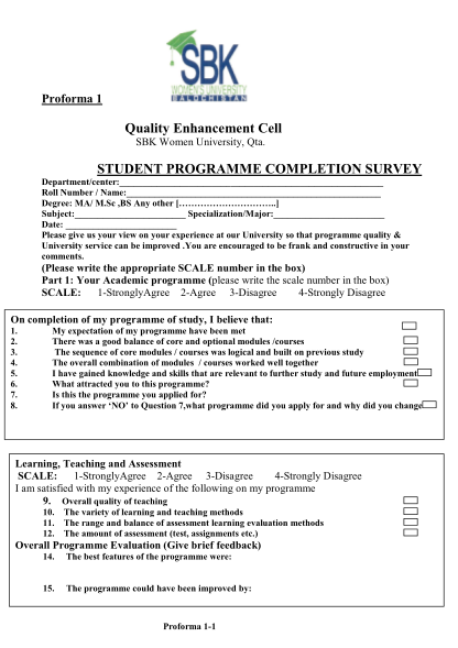 364861230-quality-enhancement-cell-student-programme-completion-survey-sbkwu-edu